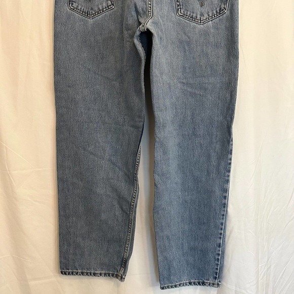 Vintage Levi’s 550 Jeans Men’s 36x32 Blue Relaxed Fit Baggy Denim 90s Distressed - Picture 6 of 14